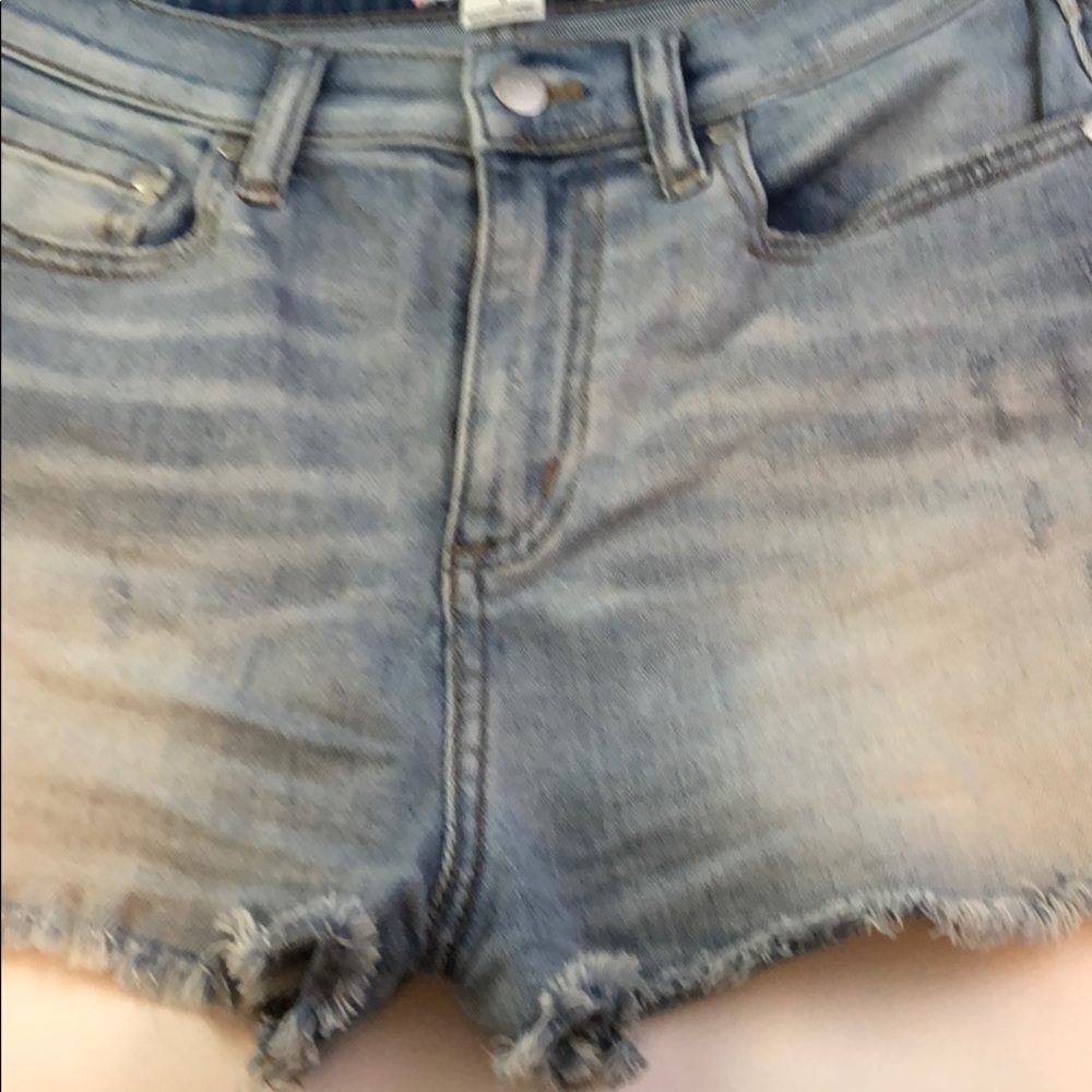 PINK HIGH RISE SHORTS - Picture 4 of 8